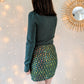 Jupe à sequins - Calia verte