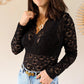 Body dentelle - Lyse noir