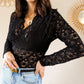 Body dentelle - Lyse noir