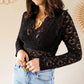 Body dentelle - Lyse noir