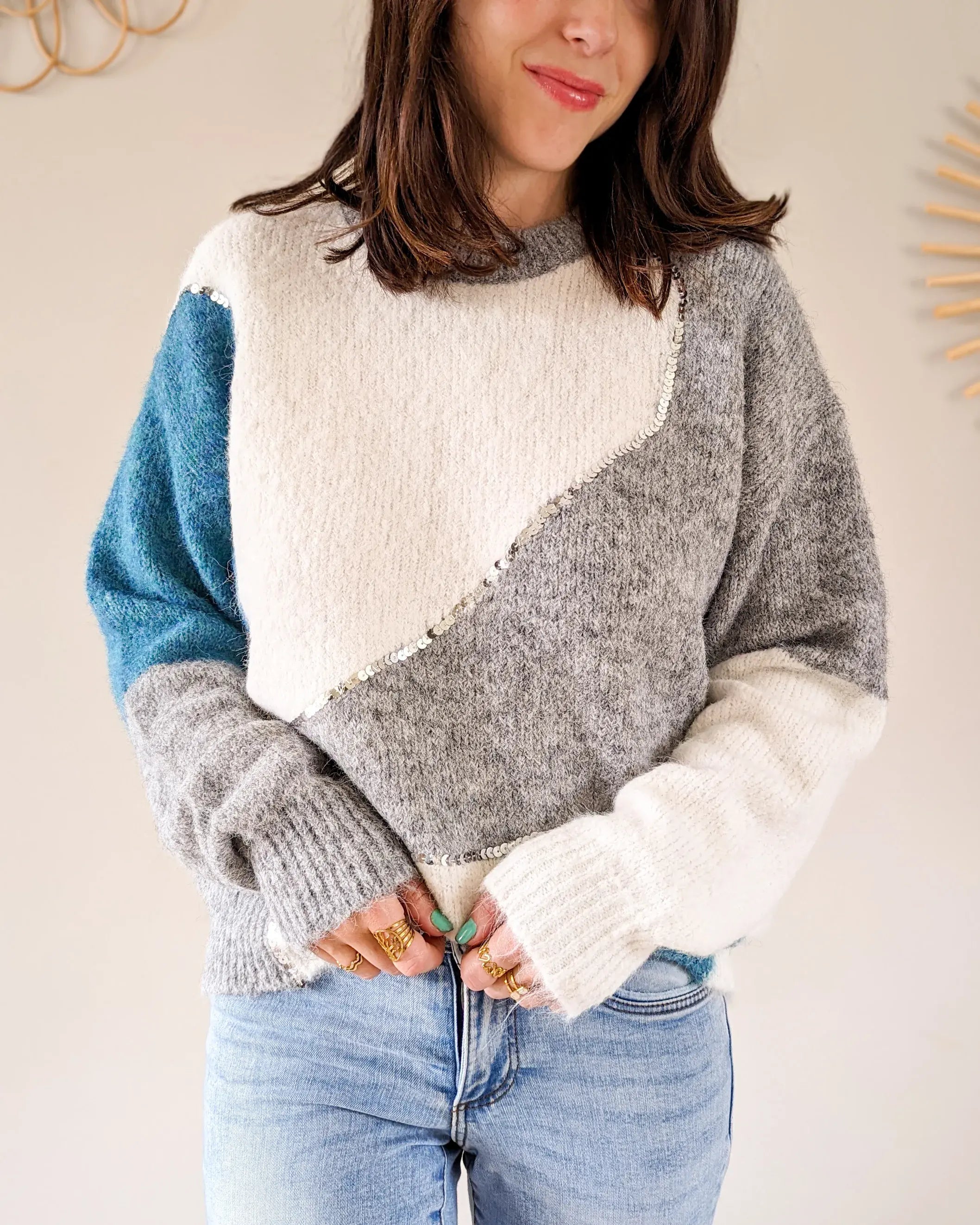 Pull à sequins - Aubin