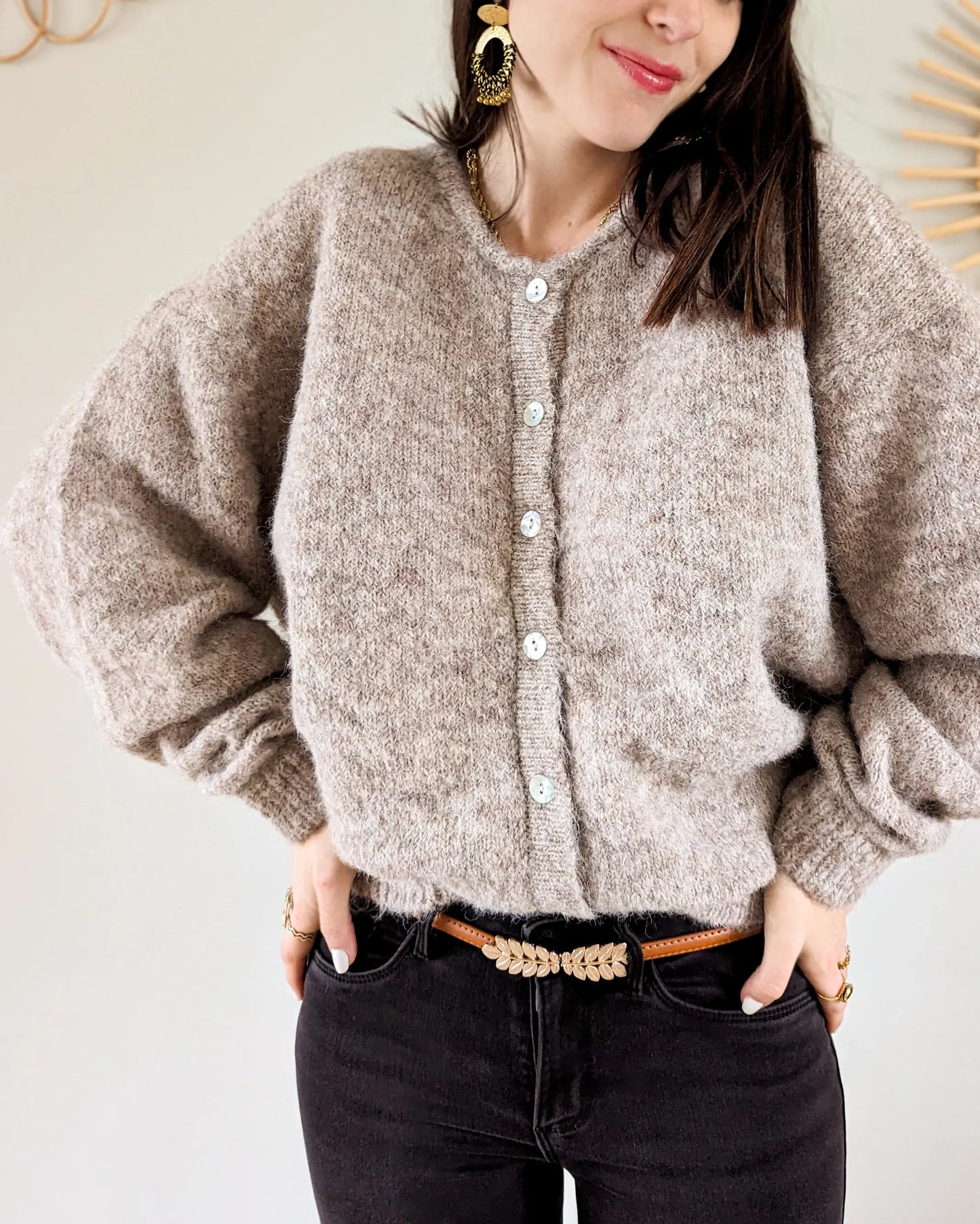 Gilet - Bobby taupe