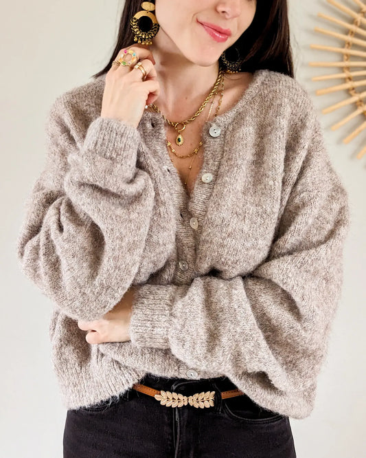 Gilet - Bobby taupe