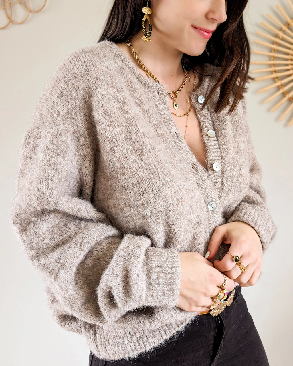 Gilet - Bobby taupe