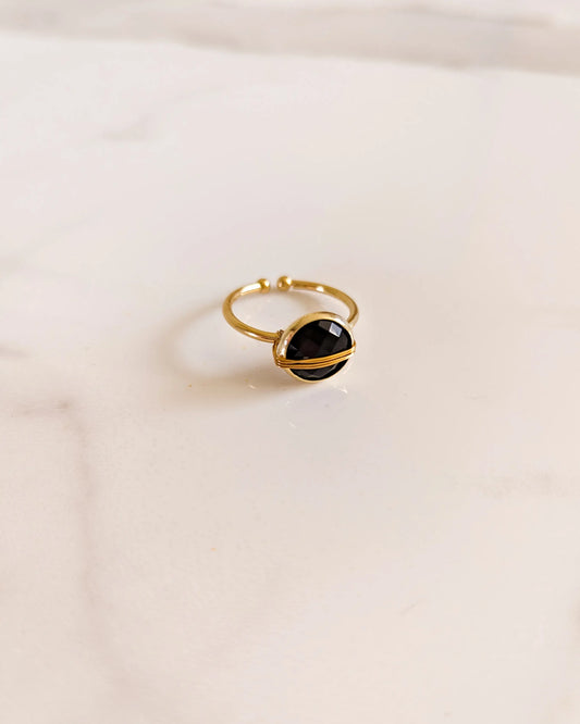 Bague - Tily noire