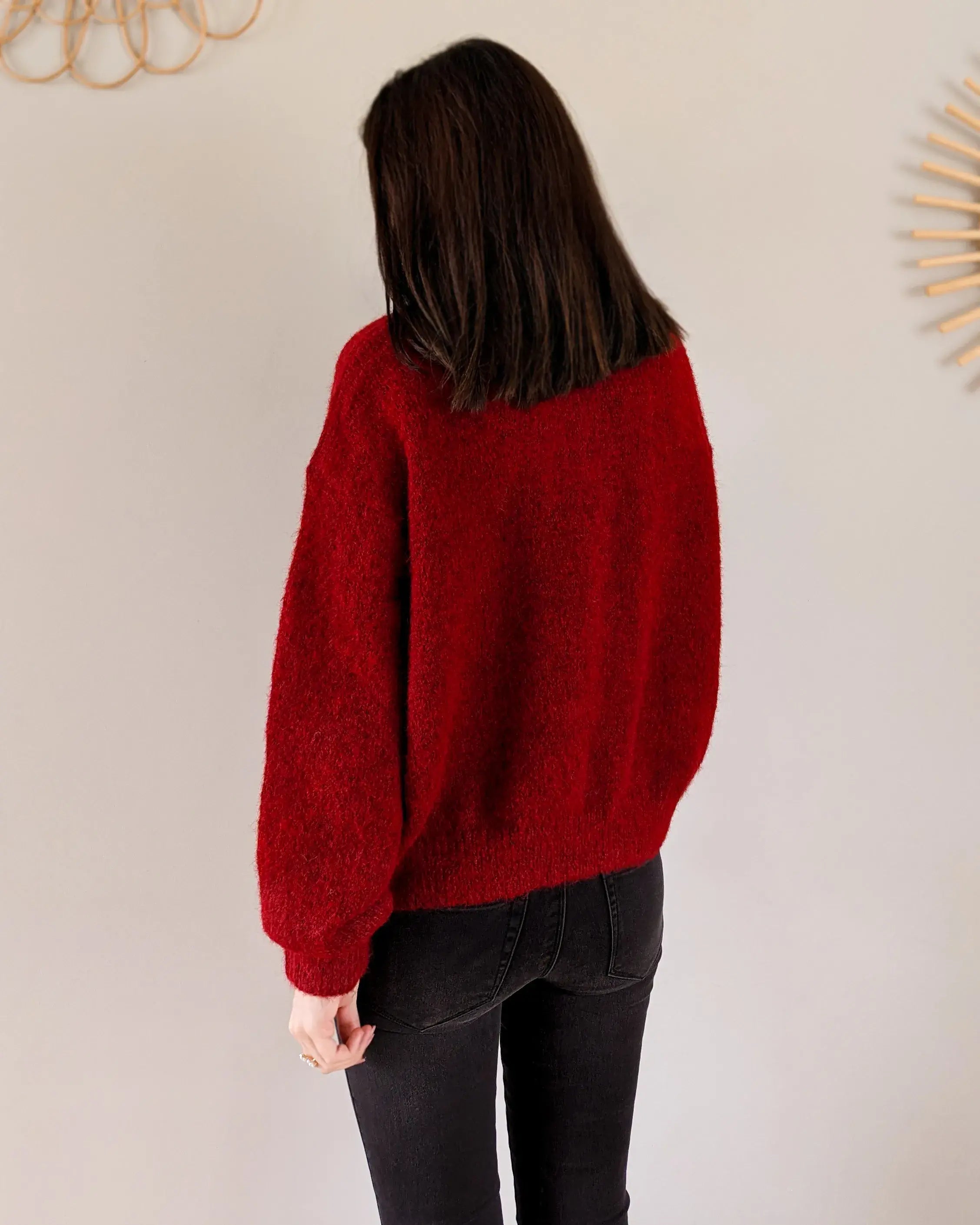 Gilet - Bobby bordeaux