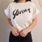 T-shirt blanc - Glamour