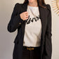 T-shirt blanc - Glamour