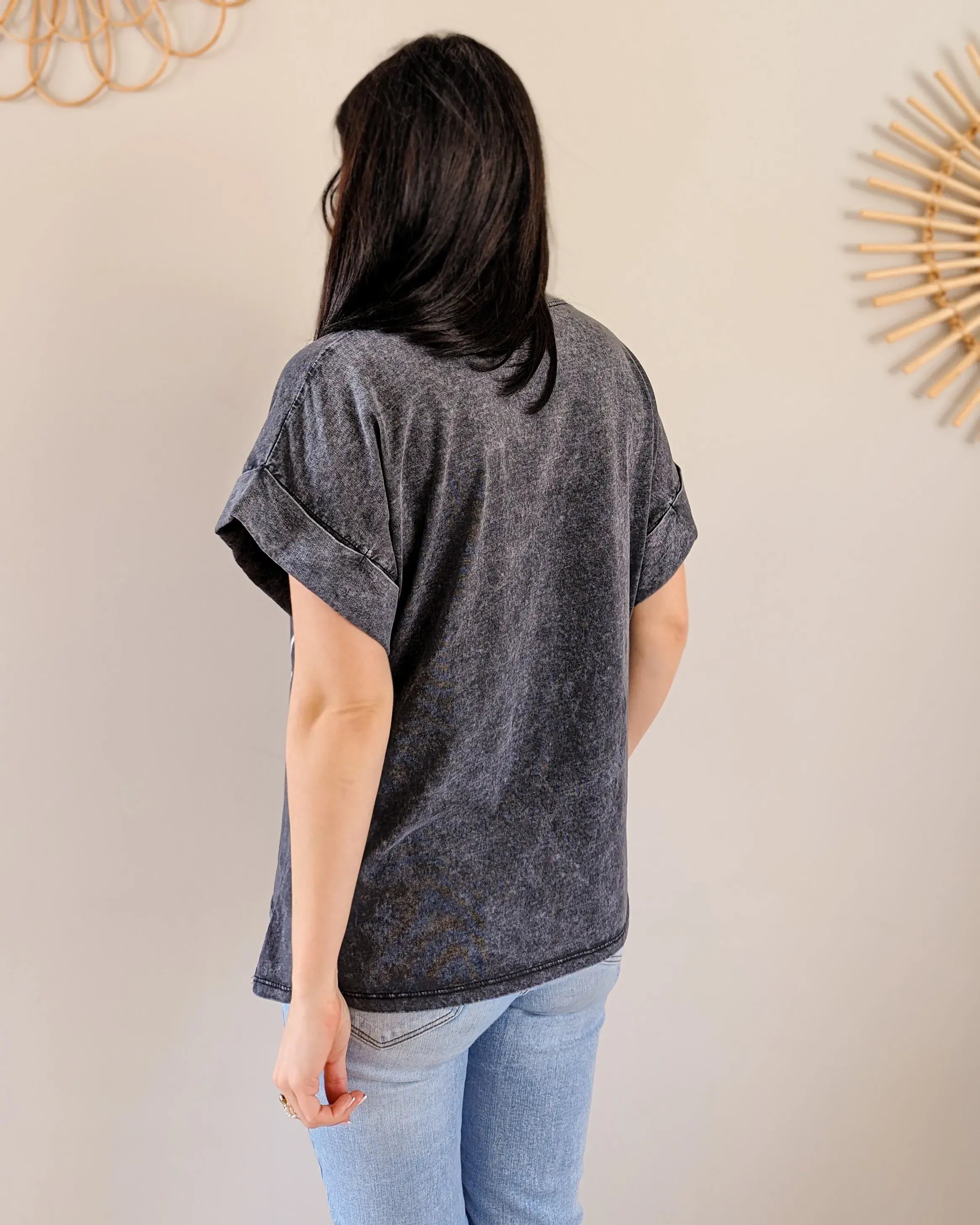 T-shirt - Babe gris