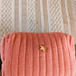 Trousse en coton matelassé - Atelier Paname Pêche