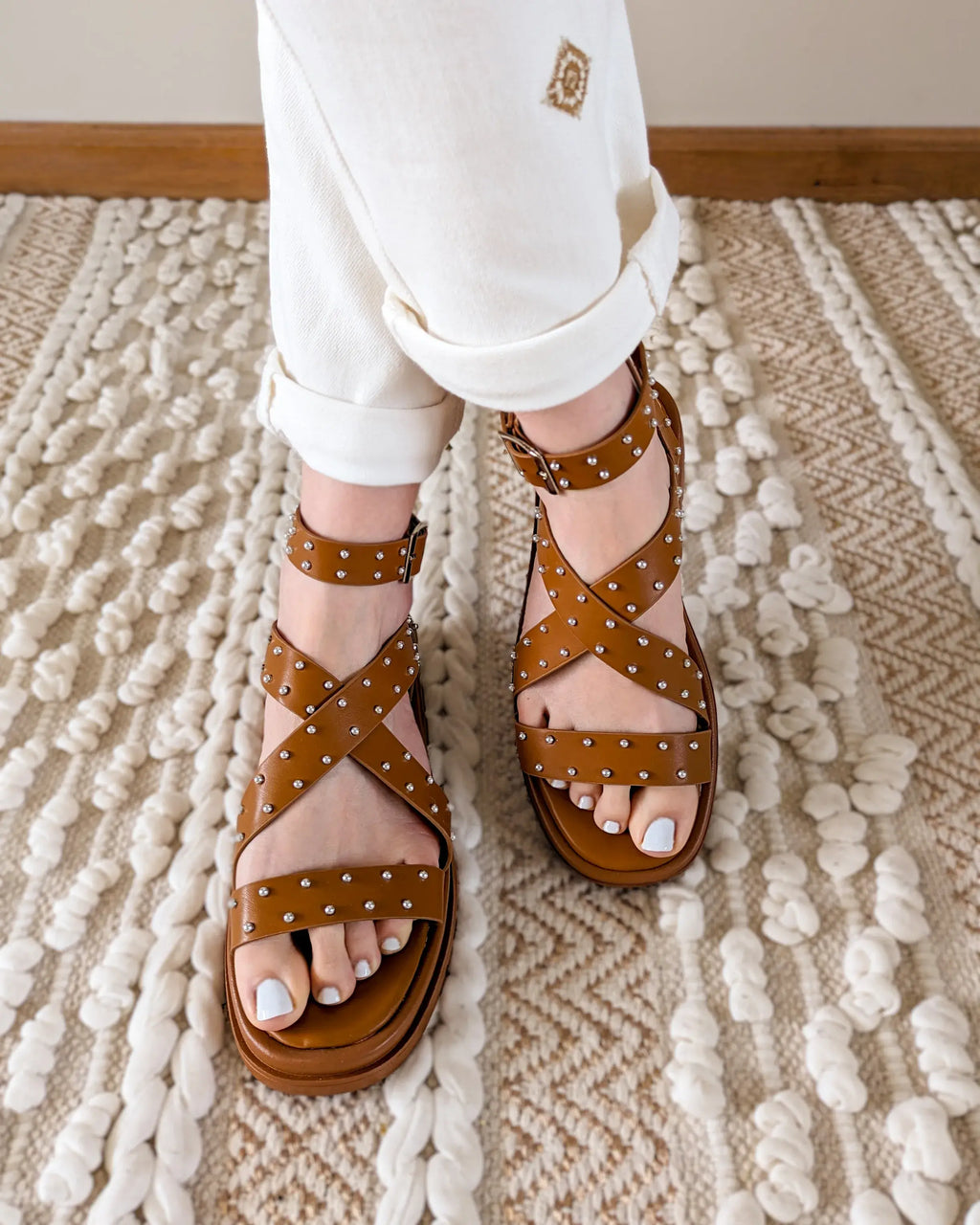 Sandales - Kate camel