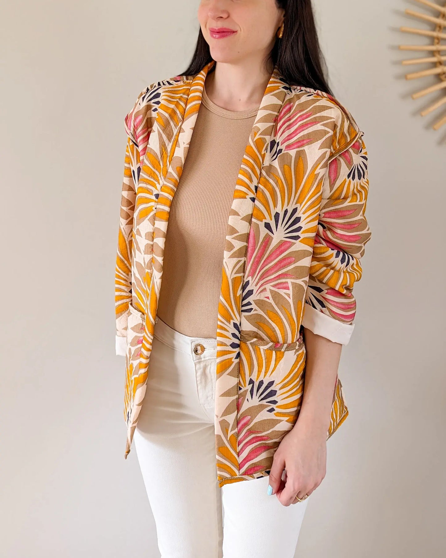 Veste fleurie - Milene