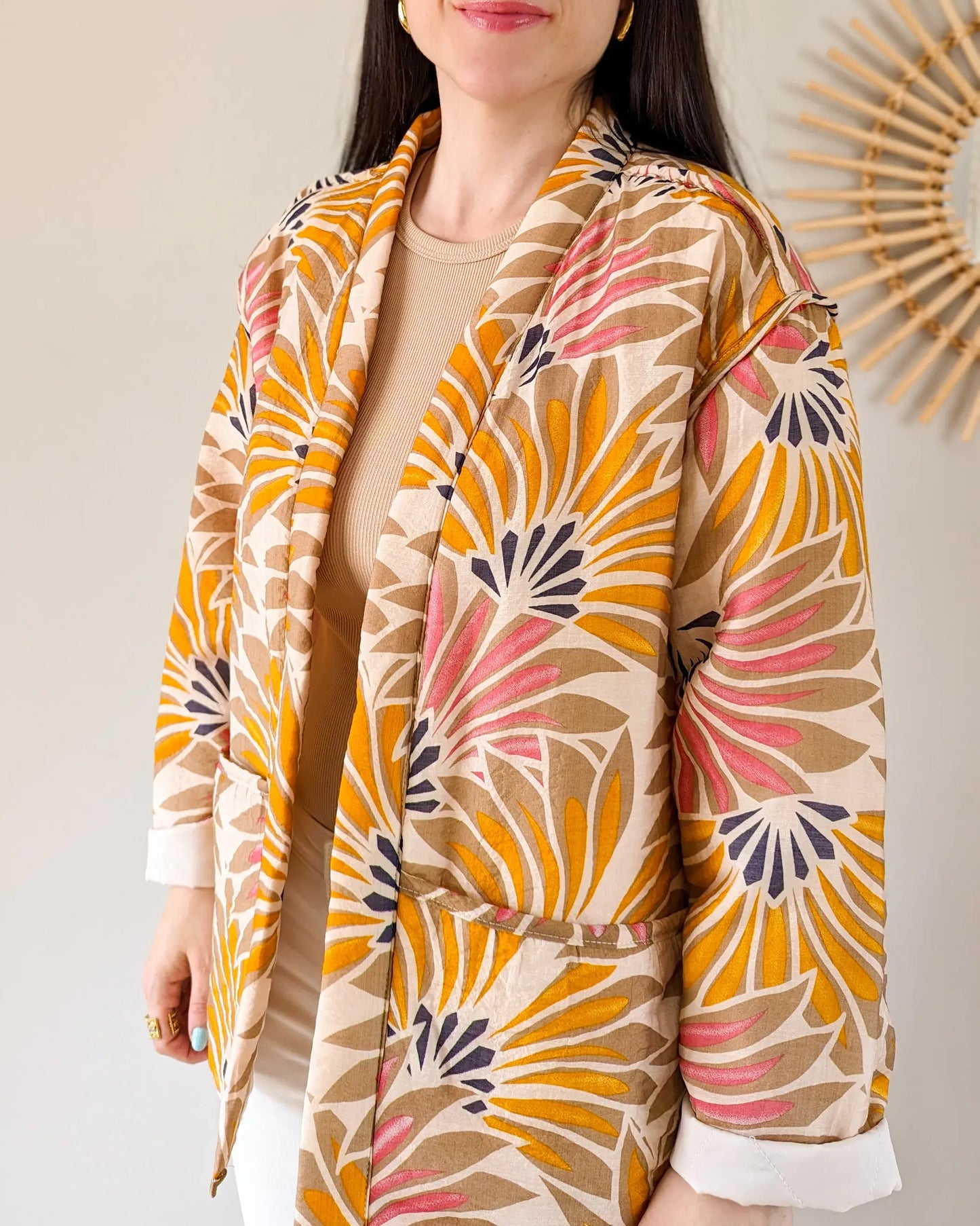 Veste fleurie - Milene