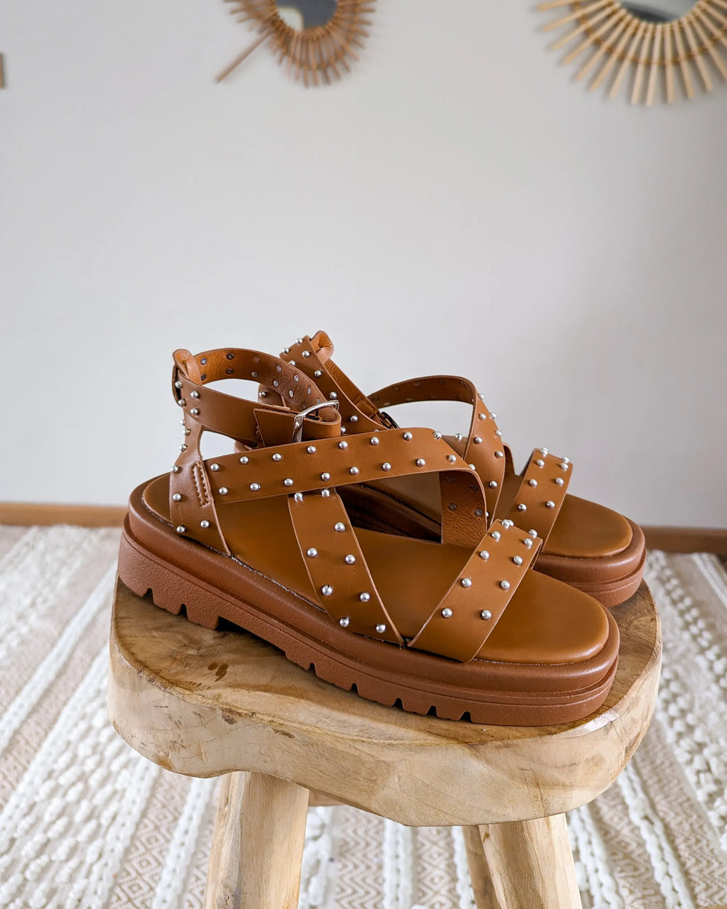 Sandales - Kate camel