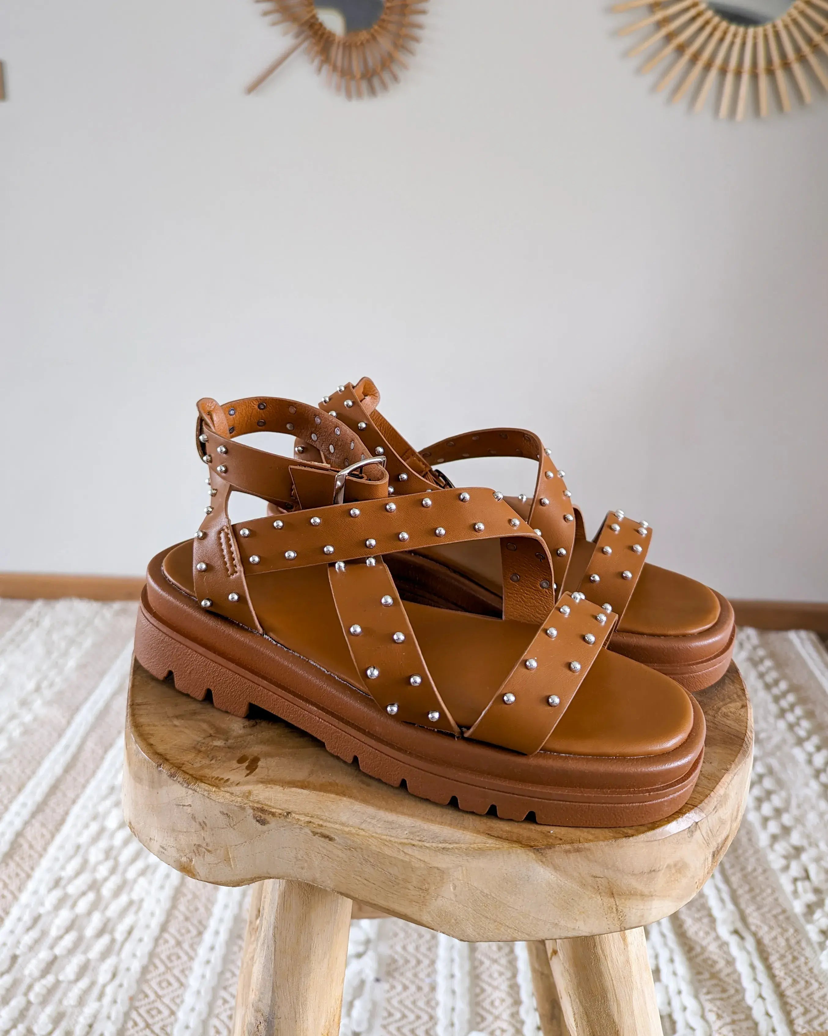 Sandales - Kate camel