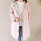 Imperméable réversible Laura Jo rose/dorée - Elena longue