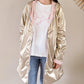 Imperméable réversible Laura Jo rose/dorée - Elena longue