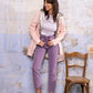 Imperméable réversible Laura Jo rose/dorée - Elena longue