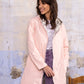 Imperméable réversible Laura Jo rose/dorée - Elena longue