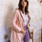 Imperméable réversible Laura Jo rose/dorée - Elena longue