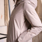 Imperméable rembourré mi-saison Laura Jo - Mandy court beige/doré