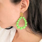 Boucles d'oreilles Vert pomme - Helena