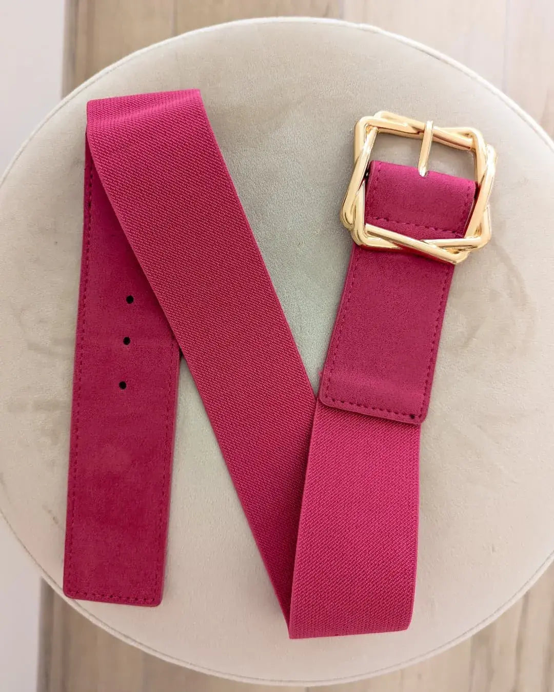 Ceinture fuchsia dorée Lola