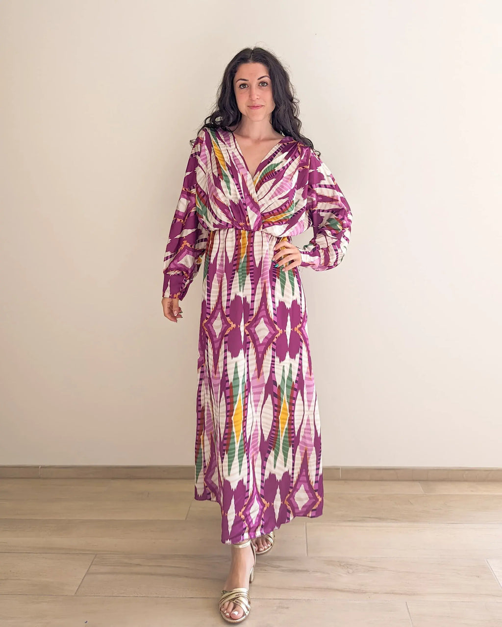 Robe violette - Fiona