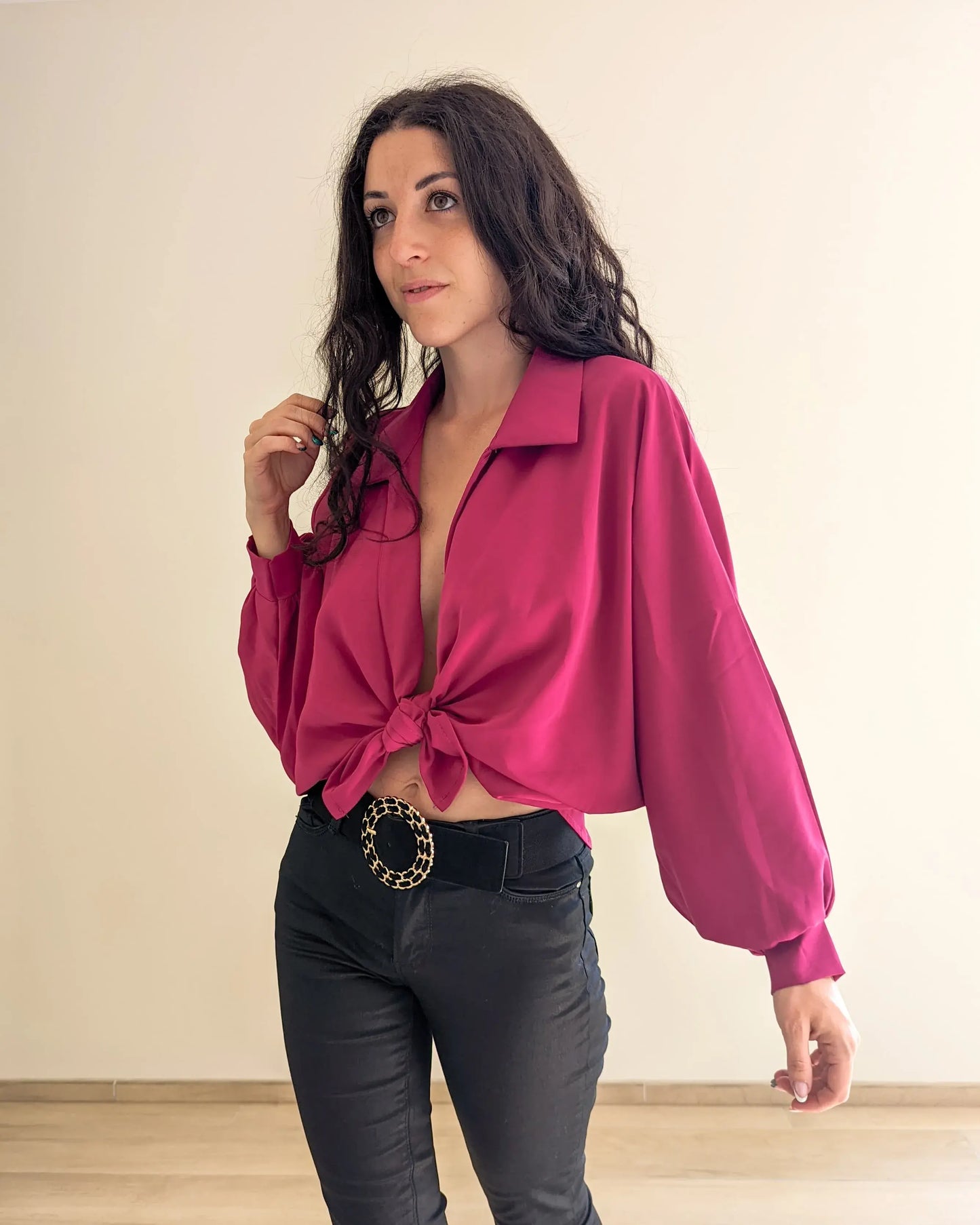 Blouse fuchsia - Aya
