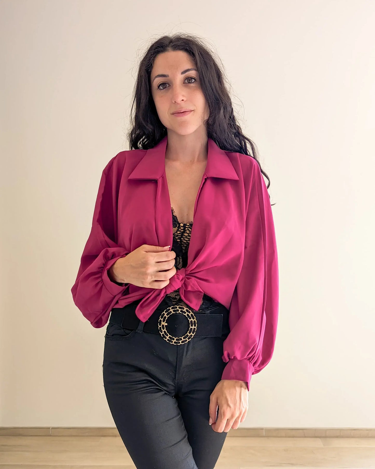 Blouse fuchsia - Aya