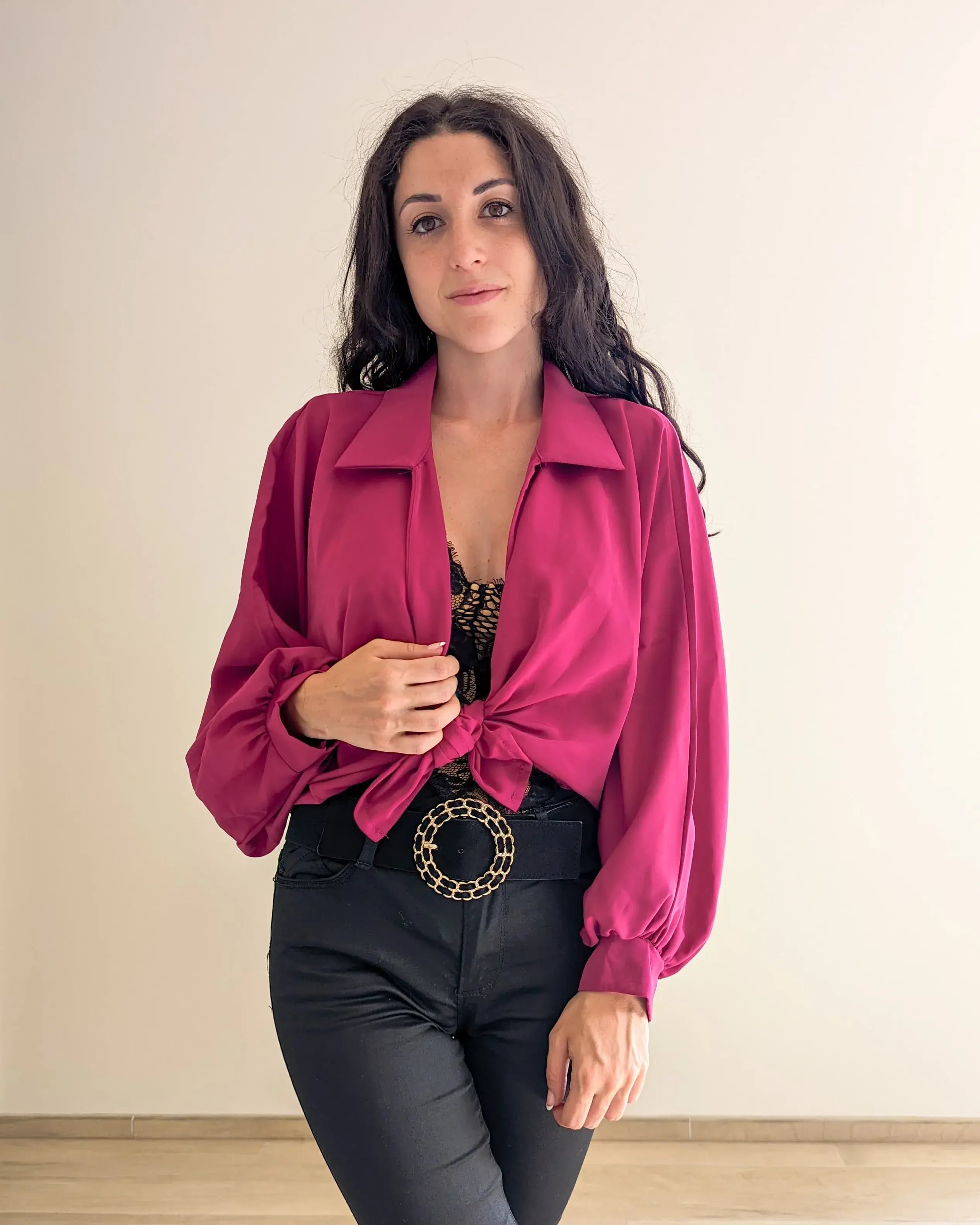 Blouse fuchsia - Aya