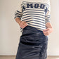 Jupe courte effet cuir - Kalie