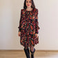 Robe courte motifs colorés - Agathe