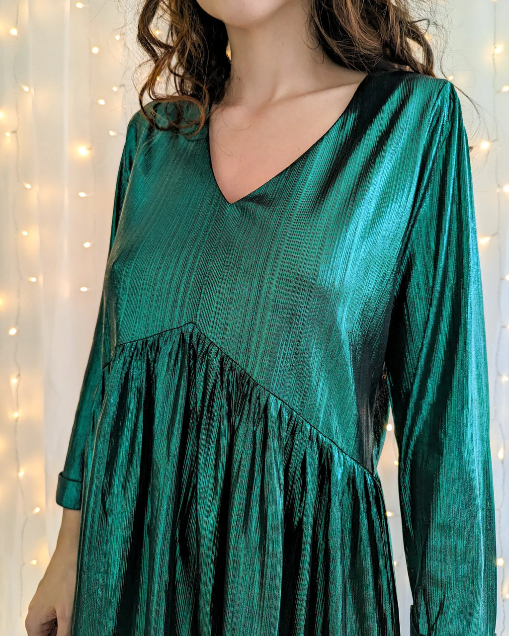 Robe métallique - Leya