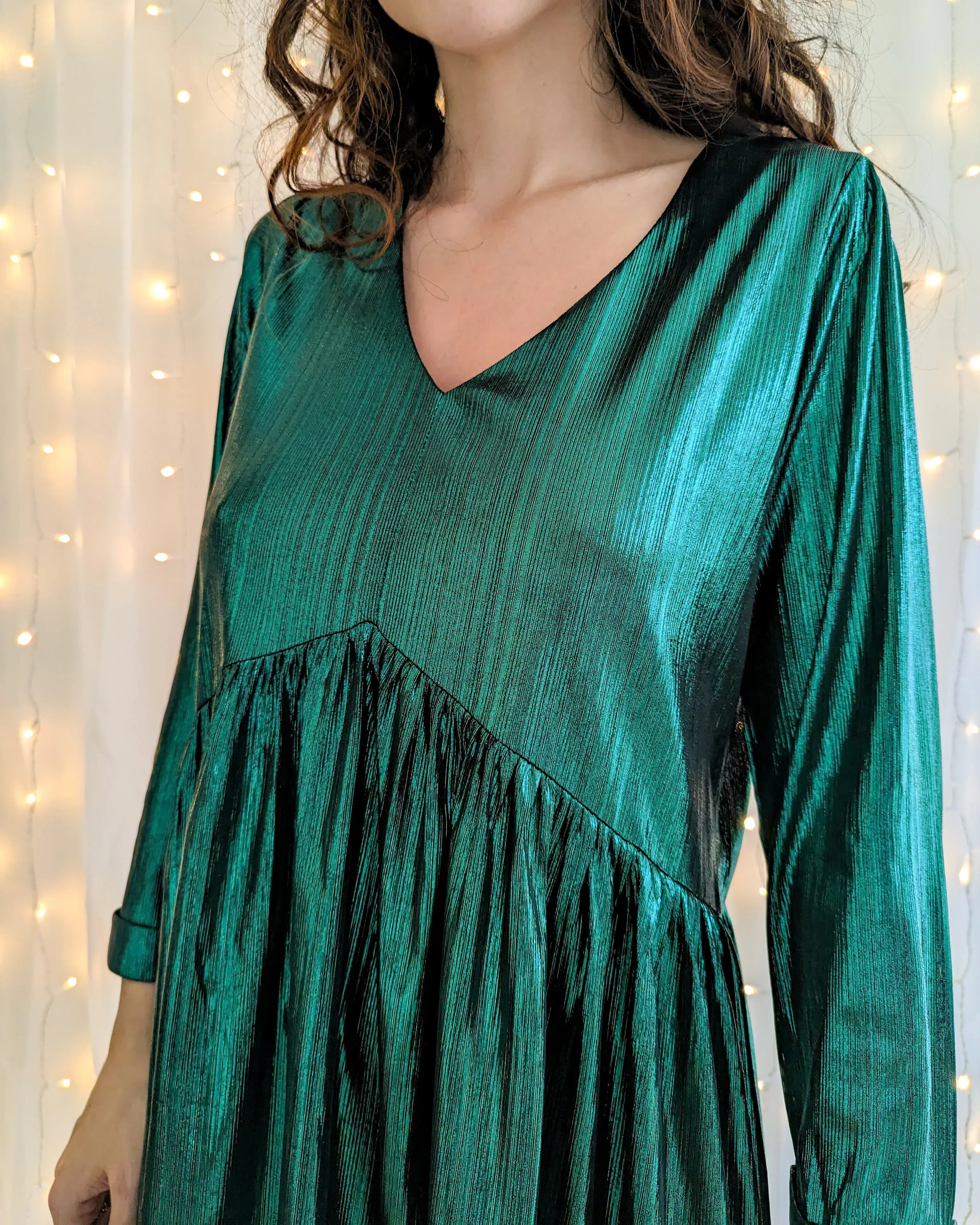 Robe métallique - Leya