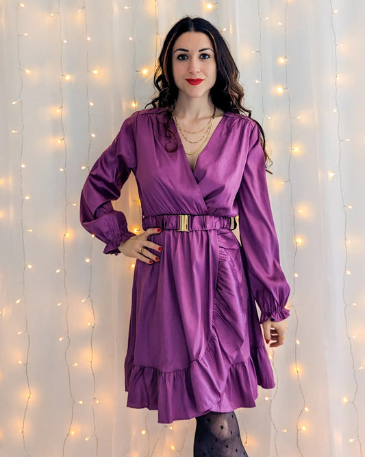 Robe violette - Tina