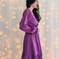 Robe violette - Tina
