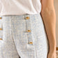 Short tweed bleu - Nate