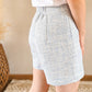 Short tweed bleu - Nate