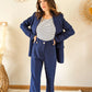 Pantalon marine Orlando - Made in France