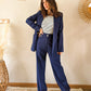 Pantalon marine Orlando - Made in France