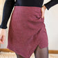 Jupe-short rouge - Nora