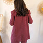 Veste blazer rouge - Nora