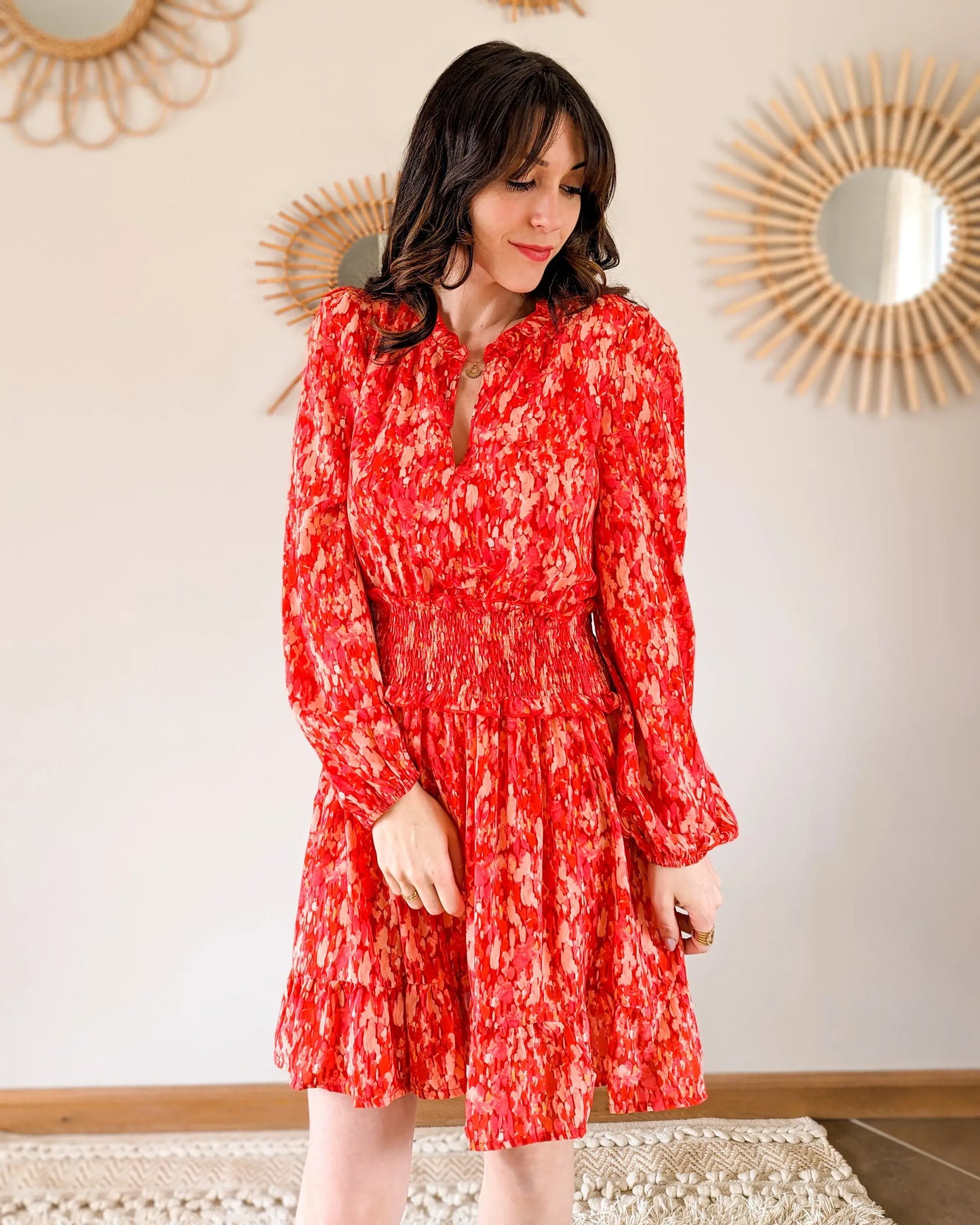 Robe rouge - Enora