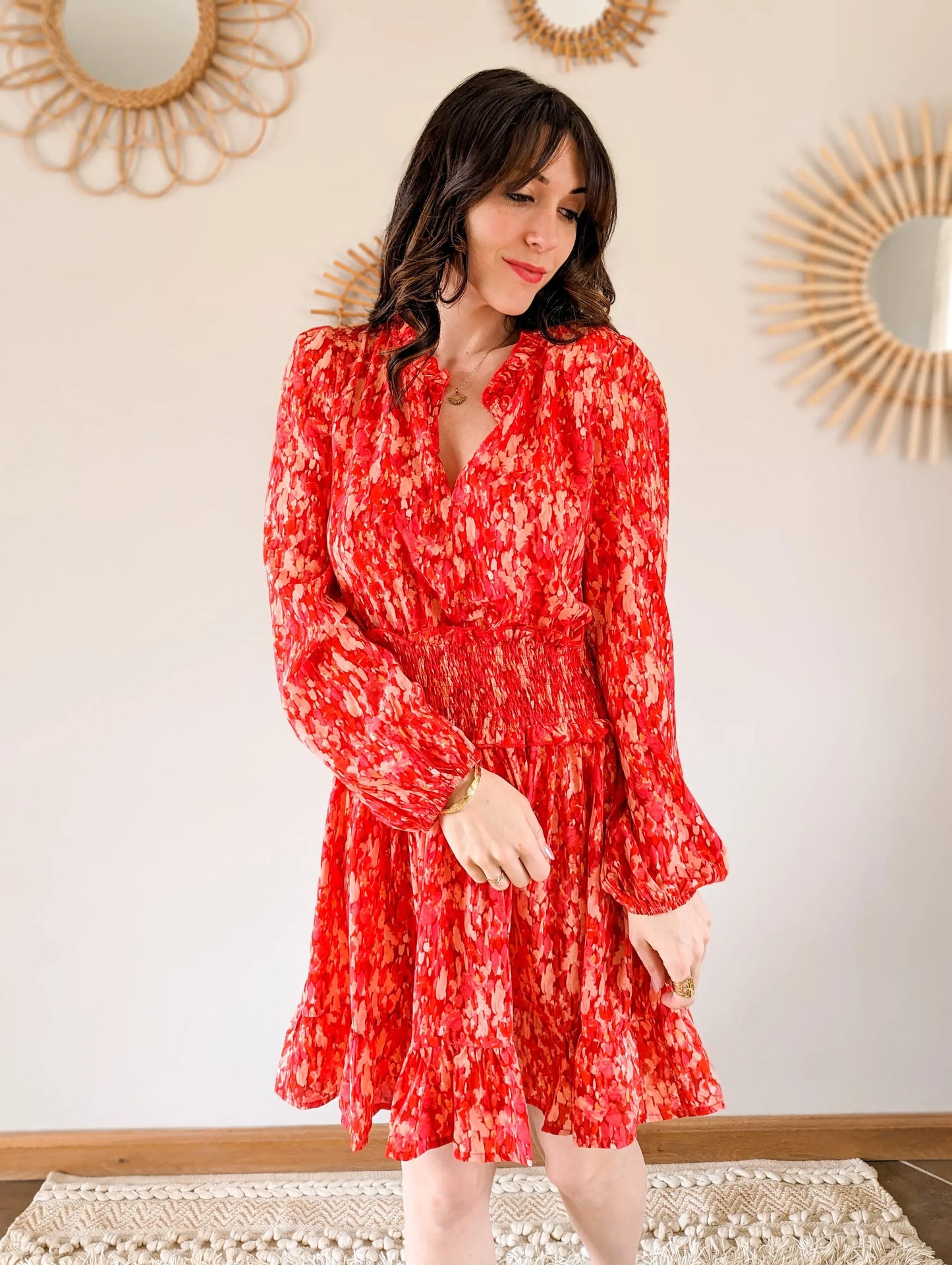 Robe rouge - Enora