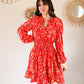 Robe rouge - Enora