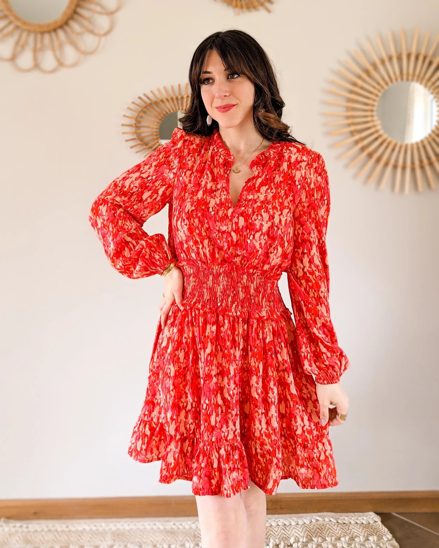 Robe rouge - Enora