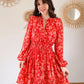 Robe rouge - Enora