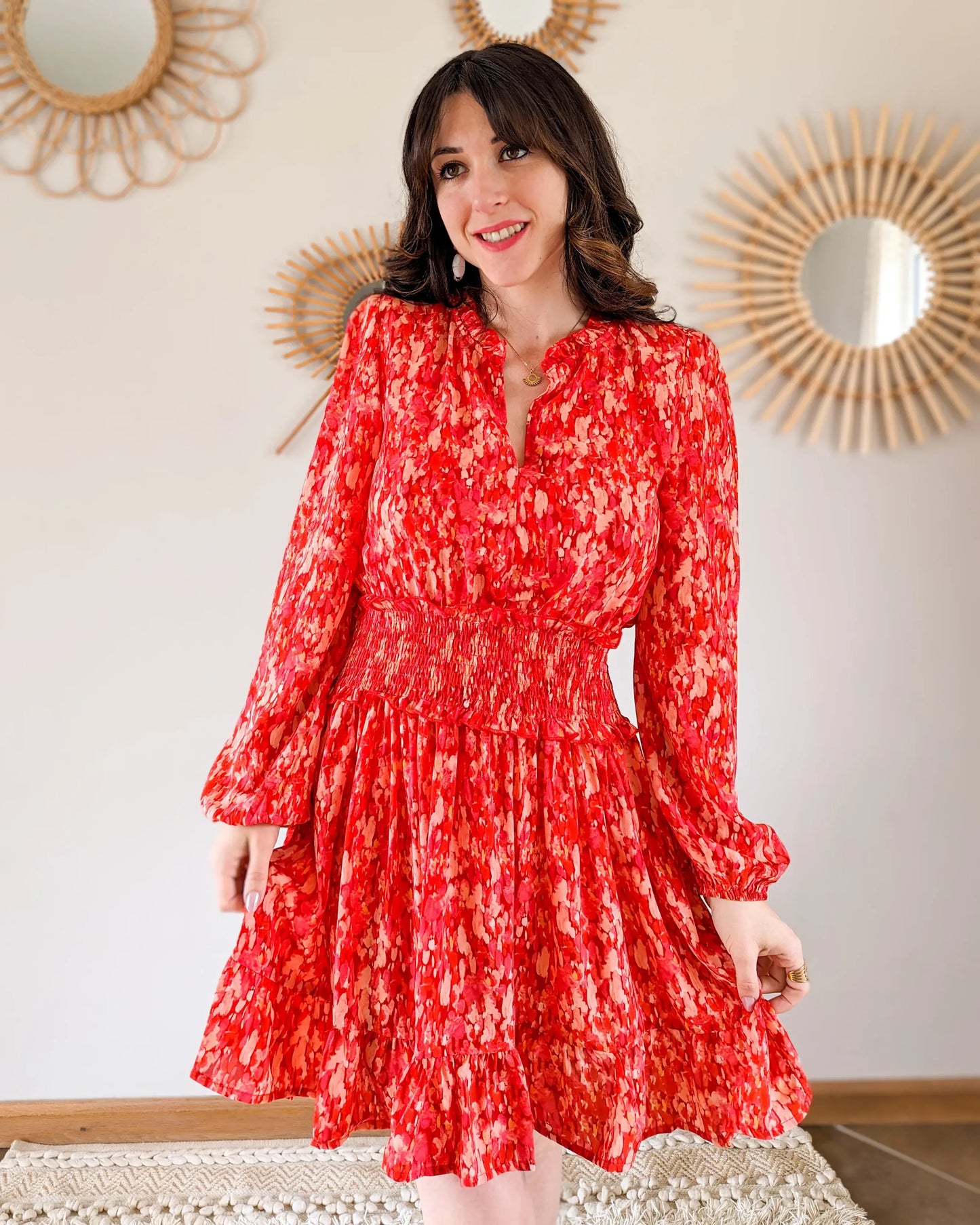 Robe rouge - Enora