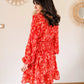 Robe rouge - Enora